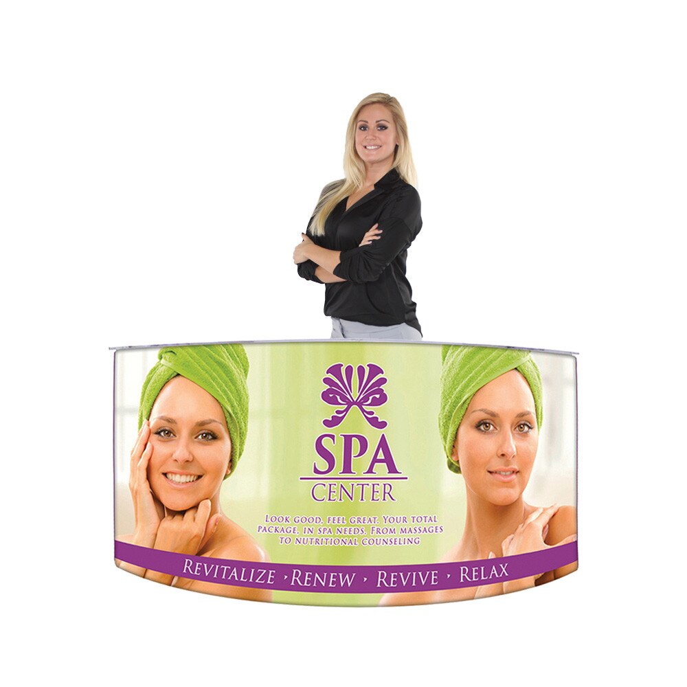EZ Fabric Counter Curved Double — Graphic Package